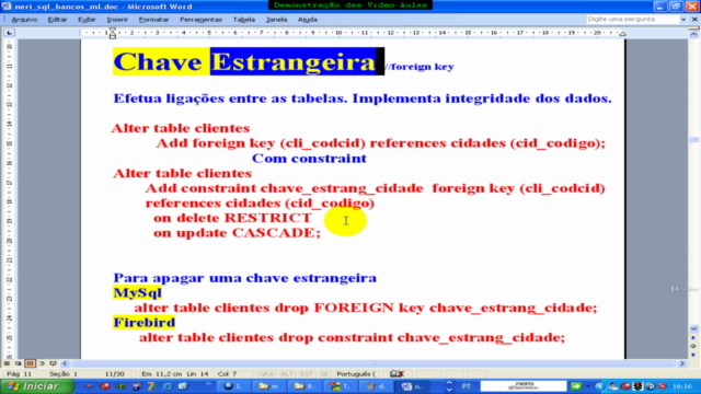 Aprenda Banco de Dados, SQL e Modelagem em 186 videoaulas – Screenshot 1