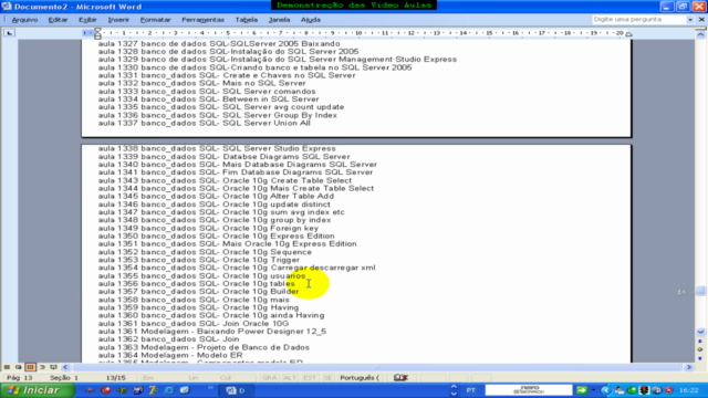 Aprenda Banco de Dados, SQL e Modelagem em 186 videoaulas – Screenshot 3