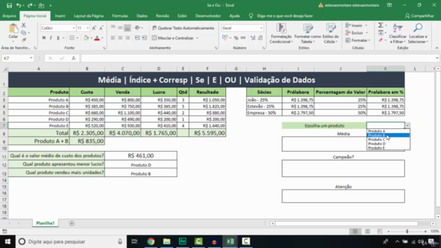 Excel Para Negócios. Crie planilhas profissionais na prática – Screenshot 2