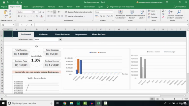 Excel Para Negócios. Crie planilhas profissionais na prática – Screenshot 4
