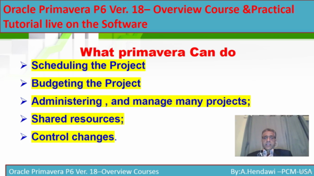 Primavera P6 latest edition Training Course and Tutorial - Screenshot_01