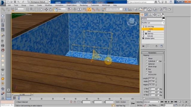 3D's Max- Vray Villa Dış mekan modelleme – Screenshot 2