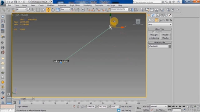 3D's Max- Vray Villa Dış mekan modelleme – Screenshot 3