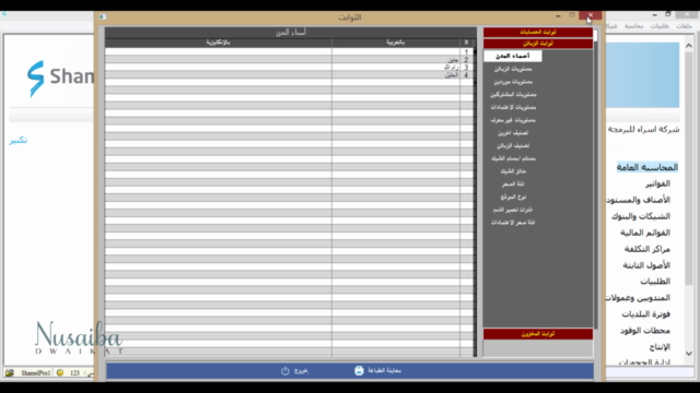 تعلم برنامج الشامل المحترف للمحاسبة العامة والادارة من الصفر – Screenshot 2