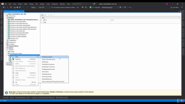 Crear aplicaciones Asp.Net: C#-DevExpress-XAF-XPO - Básico – Screenshot 4