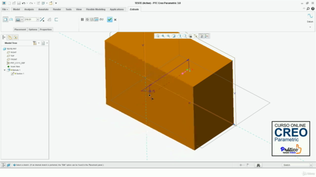 Curso Prático de CREO Parametric - Pro Engineer – Screenshot 3
