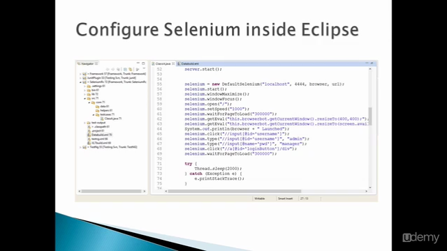 Web automation using Selenium RC from Scratch – Screenshot 1