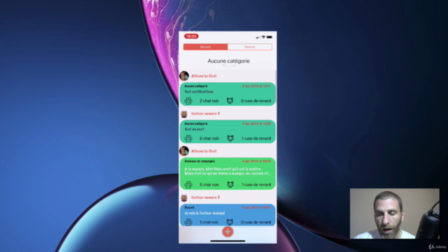 iOS et Swift: Cloud Firestore et les push notifications – Screenshot 1