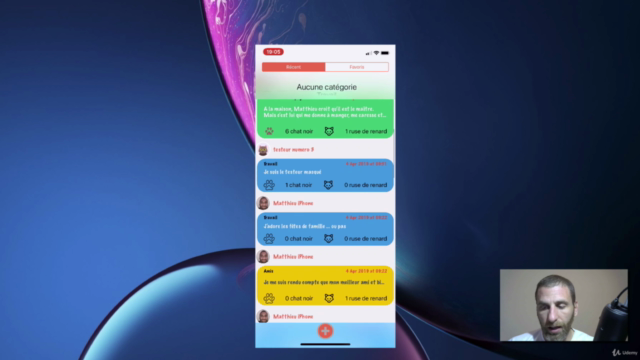 iOS et Swift: Cloud Firestore et les push notifications – Screenshot 2