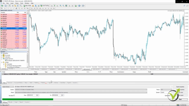 Forex trading with 10 USDCAD Trading Strategies + 10 Robots - Screenshot_02