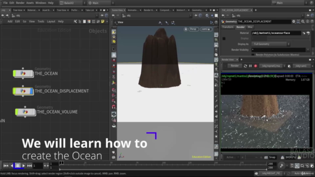 The Ocean Dragon Houdini maya – Screenshot 3