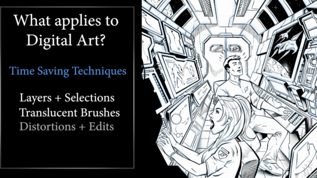 Digital Inking for Comics - Create Amazing Line Art – Screenshot 3