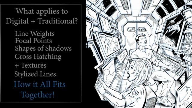 Digital Inking for Comics - Create Amazing Line Art – Screenshot 4