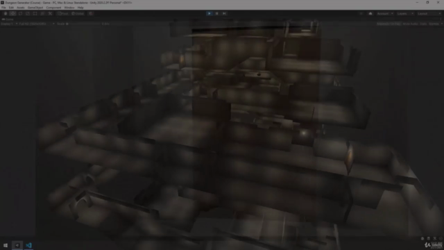 C# Procedural Random Dungeon Generator in Unity 3D & Blender – Screenshot 4