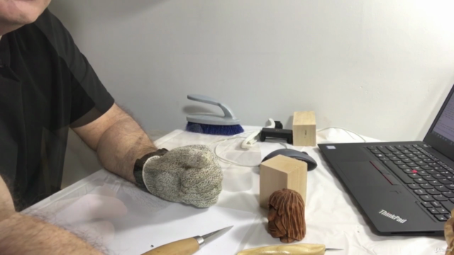 How to Carve a Caricature out of basswood - wood carving – Screenshot 1