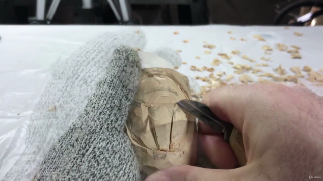 How to Carve a Caricature out of basswood - wood carving – Screenshot 4
