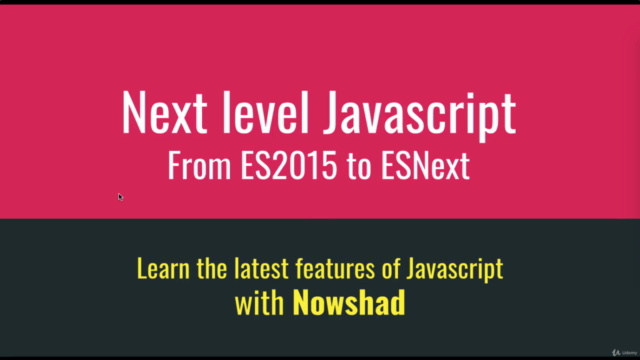 Next Level Javascript in Bangla | From ES5 to ESNext | বাংলা - Screenshot_01