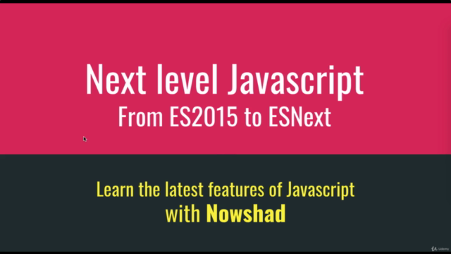 Next Level Javascript in Bangla | From ES5 to ESNext | বাংলা - Screenshot_02