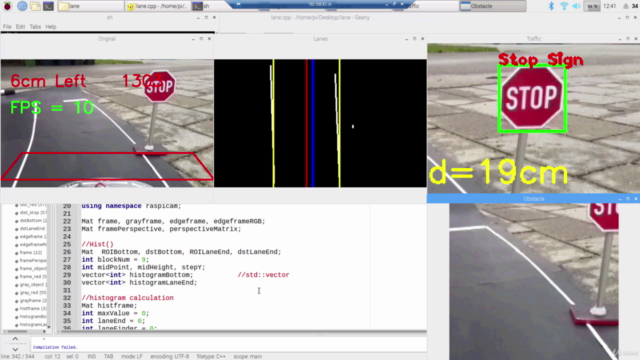 Build Your own Self Driving Car | Deep Learning, OpenCV, C++ - Screenshot_02