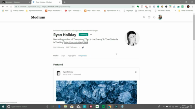 MEDIUM For Blogging and Writing:Ultimate Medium Tutorial – Screenshot 2