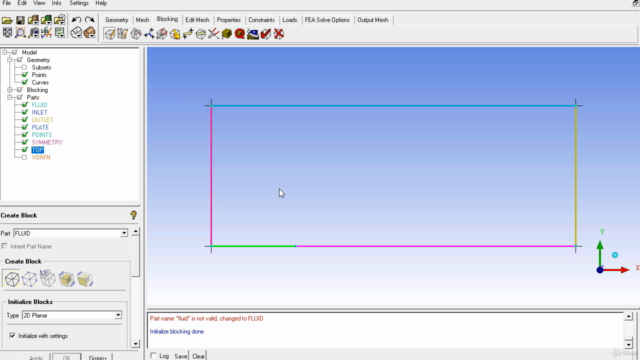 ANSYS ICEMCFD Hexa Basic course (Part 1) – Screenshot 4