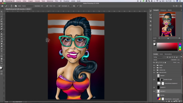 Ilustrando e colorindo no Photoshop – Screenshot 4