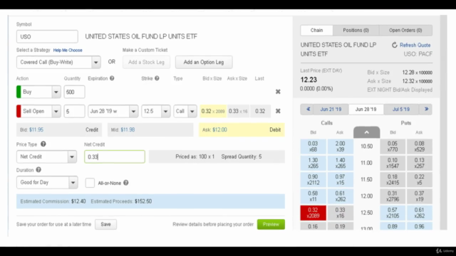 Covered Call Options Covered Calls Trade Covered Call Option – Screenshot 2