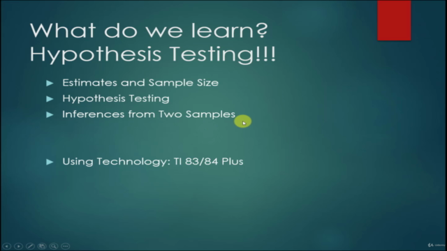 Introduction to Statistics: Hypothesis Testing – Screenshot 1