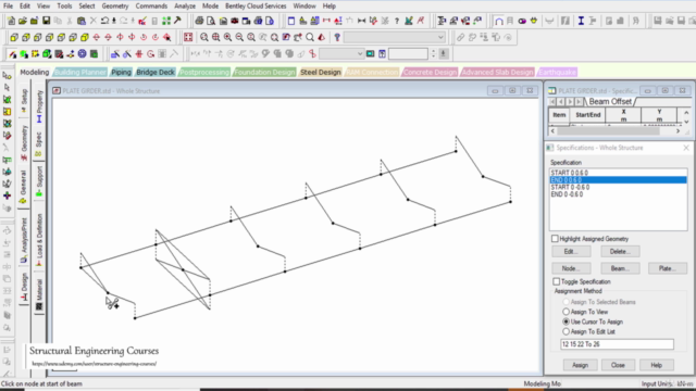 STAAD Pro Professional Course(Composite & Cold Formed) – Screenshot 2