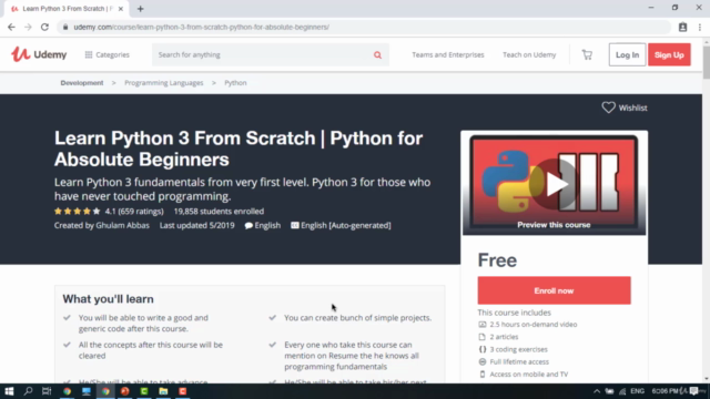 Master Object Oriented Programming (OOP) in Python 3 – Screenshot 3