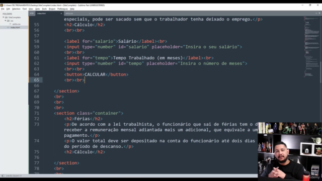 JavaScript, HTML e CSS para Iniciantes – Screenshot 3