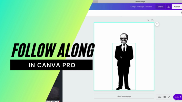 T-Shirt Design for Beginners Using Canva Pro – Screenshot 1