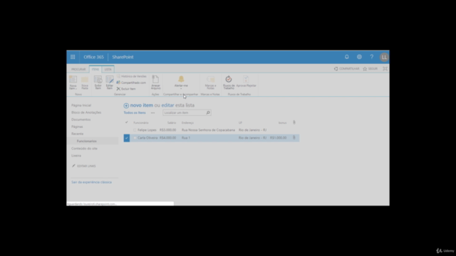 Microsoft SharePoint para Usuários Nível Básico – Screenshot 3