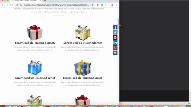 Make A Responsive Website Project #2: HTML, CSS & Javascript – Screenshot 2