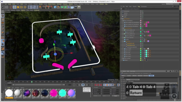 Cinema 4D: Dynamics Essencial – Screenshot 1