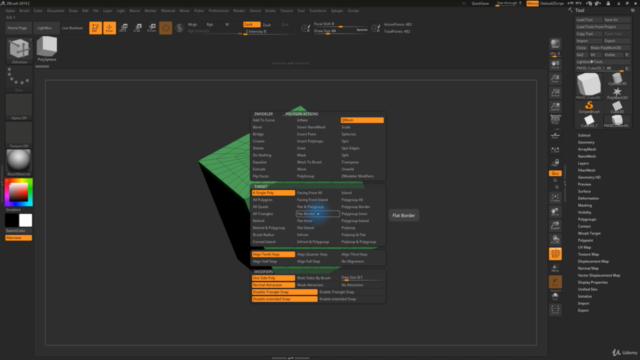 Curso de ZBrush - Introdução ao ZModeler – Screenshot 1