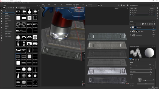 Substance Painter 2018 : les Fondamentaux – Screenshot 3