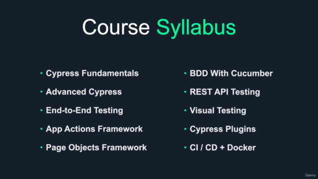 Automated Software Testing with Cypress – Screenshot 4