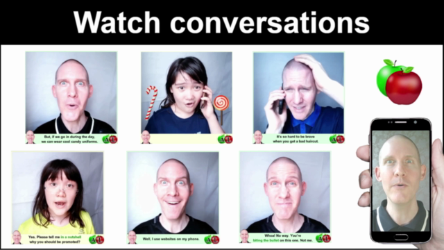 Improve Your English With Conversations And Quizzes – Screenshot 1