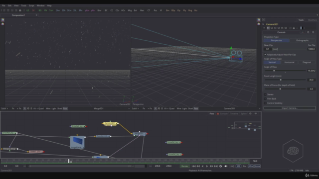 SideFX Houdini - POPs - Snowfall FX – Screenshot 3