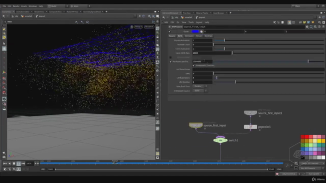SideFX Houdini - POPs - Practical Exercises – Screenshot 4