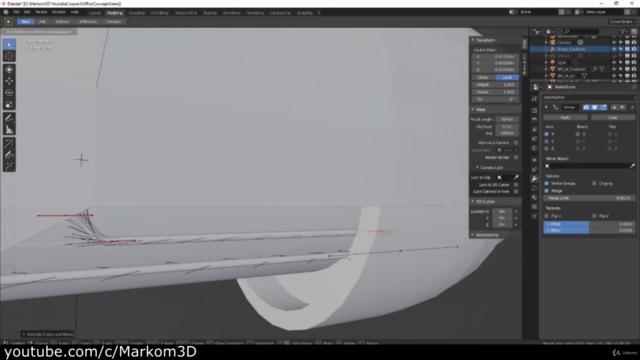 Blender 2.8 Modeling a Scifi Podracer - Screenshot_02