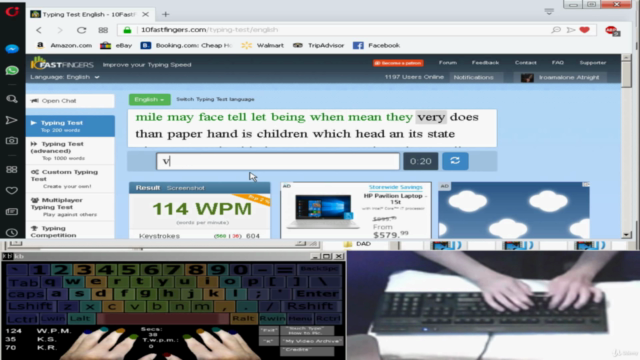 Touch Typing Correctly - Key Rollovers 120WPM – Screenshot 4