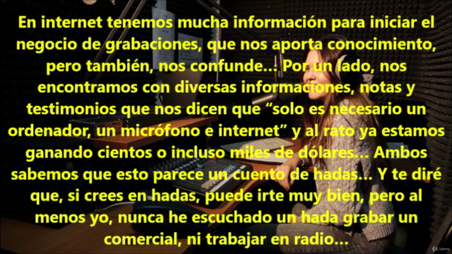 Como Trabajar y Ganar Dinero Con Mi Voz: Ser Locutor En Casa – Screenshot 1