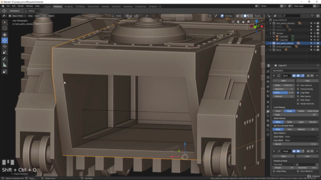 Blender 2.8 : Modélisation hardsurface – Screenshot 3