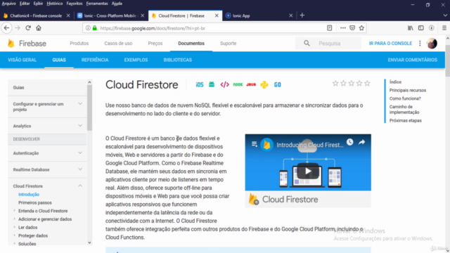 Criando chat estilo WhatsApp com Ionic4 e Firebase Firestore – Screenshot 1