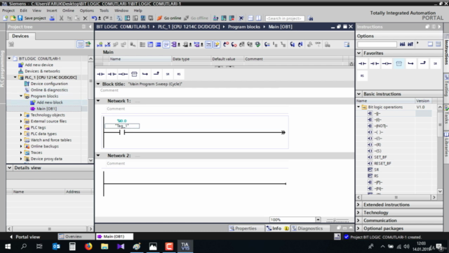 PLC EĞİTİMİ ( GERÇEK PLC OLMADAN SİMİLASYON İLE) VE UYGULAMA – Screenshot 1