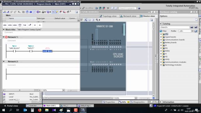 PLC EĞİTİMİ ( GERÇEK PLC OLMADAN SİMİLASYON İLE) VE UYGULAMA – Screenshot 2