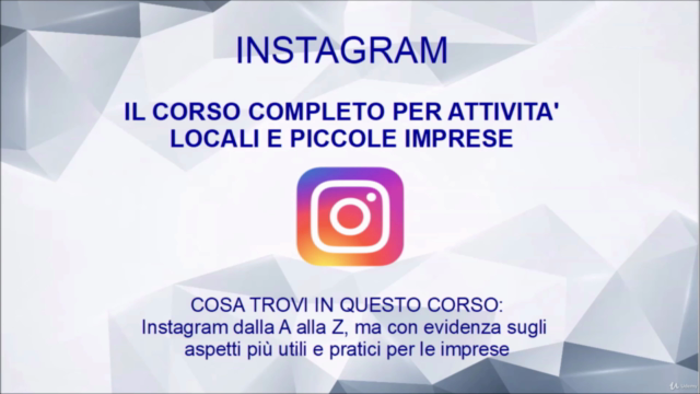 Instagram, il corso completo 2025 per imprese locali – Screenshot 1