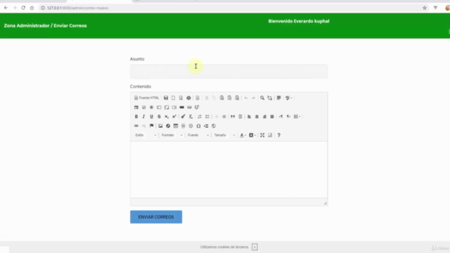 Curso de Laravel con TDD : "Crea tu blog con PHP y jQuery" – Screenshot 4